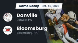Recap: Danville  vs. Bloomsburg  2020