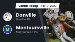 Recap: Danville  vs. Montoursville  2020