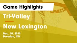 Tri-Valley  vs New Lexington  Game Highlights - Dec. 10, 2019
