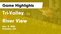 Tri-Valley  vs River View  Game Highlights - Dec. 8, 2020