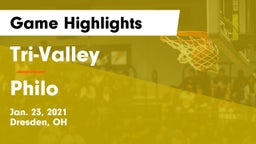 Tri-Valley  vs Philo  Game Highlights - Jan. 23, 2021
