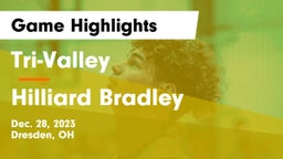 Tri-Valley  vs Hilliard Bradley  Game Highlights - Dec. 28, 2023