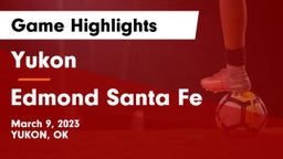 Yukon  vs Edmond Santa Fe Game Highlights - March 9, 2023