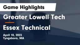 Greater Lowell Tech  vs Essex Technical  Game Highlights - April 10, 2023