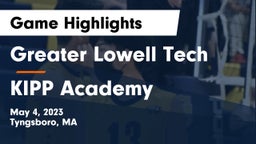 Greater Lowell Tech  vs KIPP Academy Game Highlights - May 4, 2023
