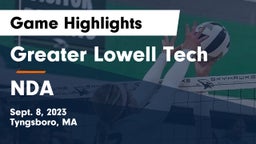 Greater Lowell Tech  vs NDA Game Highlights - Sept. 8, 2023