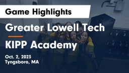 Greater Lowell Tech  vs KIPP Academy Game Highlights - Oct. 2, 2023