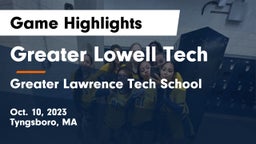 Greater Lowell Tech  vs Greater Lawrence Tech School Game Highlights - Oct. 10, 2023