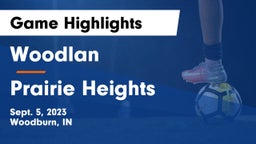 Woodlan  vs Prairie Heights  Game Highlights - Sept. 5, 2023