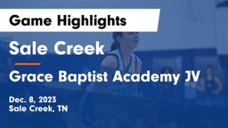 Sale Creek  vs Grace Baptist Academy JV Game Highlights - Dec. 8, 2023