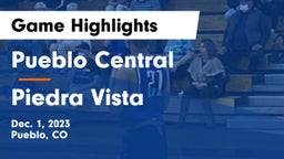 Pueblo Central  vs Piedra Vista Game Highlights - Dec. 1, 2023
