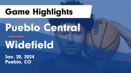 Pueblo Central  vs Widefield  Game Highlights - Jan. 20, 2024