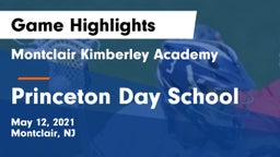 Montclair Kimberley Academy vs Princeton Day School Game Highlights - May 12, 2021