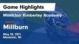 Montclair Kimberley Academy vs Millburn  Game Highlights - May 28, 2021