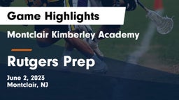 Montclair Kimberley Academy vs Rutgers Prep  Game Highlights - June 2, 2023