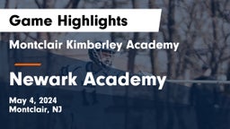Montclair Kimberley Academy vs Newark Academy Game Highlights - May 4, 2024