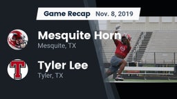 Recap: Mesquite Horn  vs. Tyler Lee  2019