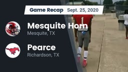 Recap: Mesquite Horn  vs. Pearce  2020