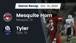 Recap: Mesquite Horn  vs. Tyler  2020