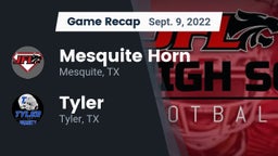 Recap: Mesquite Horn  vs. Tyler  2022