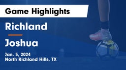 Richland  vs Joshua  Game Highlights - Jan. 5, 2024