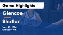Glencoe  vs Shidler  Game Highlights - Jan. 18, 2024