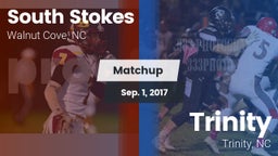 Matchup: South Stokes High vs. Trinity  2017