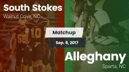 Matchup: South Stokes High vs. Alleghany  2017