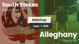 Matchup: South Stokes High vs. Alleghany  2018