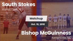 Matchup: South Stokes High vs. Bishop McGuinness  2018
