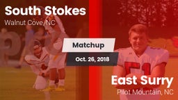 Matchup: South Stokes High vs. East Surry  2018