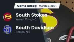 Recap: South Stokes  vs. South Davidson  2021