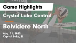 Crystal Lake Central  vs Belvidere North  Game Highlights - Aug. 21, 2023