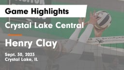 Crystal Lake Central  vs Henry Clay  Game Highlights - Sept. 30, 2023
