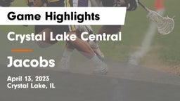 Crystal Lake Central  vs Jacobs  Game Highlights - April 13, 2023