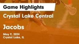 Crystal Lake Central  vs Jacobs  Game Highlights - May 9, 2024