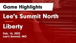 Lee's Summit North  vs Liberty  Game Highlights - Feb. 16, 2022