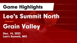 Lee's Summit North  vs Grain Valley  Game Highlights - Dec. 14, 2023