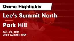 Lee's Summit North  vs Park Hill  Game Highlights - Jan. 22, 2024