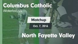 Matchup: Columbus  vs. North Fayette Valley 2016