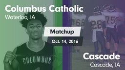 Matchup: Columbus  vs. Cascade  2016