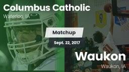 Matchup: Columbus  vs. Waukon  2017