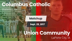 Matchup: Columbus  vs. Union Community  2017