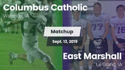 Matchup: Columbus  vs. East Marshall  2019