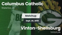 Matchup: Columbus  vs. Vinton-Shellsburg  2019