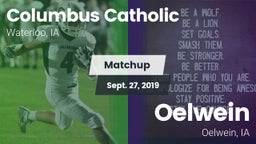 Matchup: Columbus  vs. Oelwein  2019