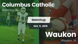Matchup: Columbus  vs. Waukon  2019