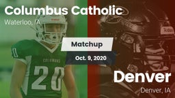 Matchup: Columbus  vs. Denver  2020