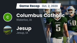 Recap: Columbus Catholic  vs. Jesup  2020