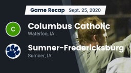Recap: Columbus Catholic  vs. Sumner-Fredericksburg  2020